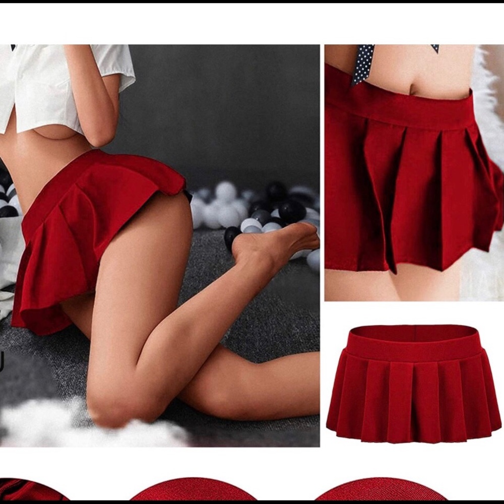 Mini Skirt/rave/cosplay light blue size small (iheartraves, dolls kill)